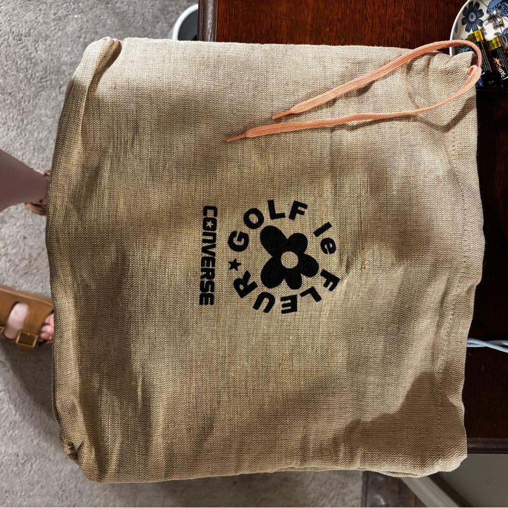 Converse x Golf Le Fleur Tan Tote Bag